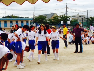 次女の運動会