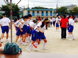 次女の運動会